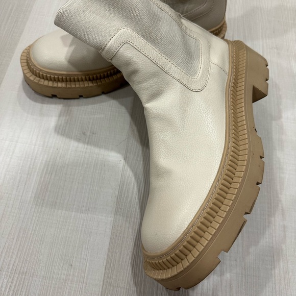 Mango - Track outsole boots - white- size 7.5 -Eu :38 - Picture 3 of 4